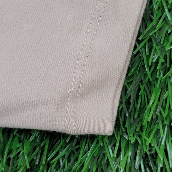 Hello-Kitty Crop-Top Shirt Womens M/L 19x17 Sanrio Spellout Ivory - Picture 11 of 14